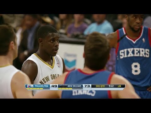 Jrue Holiday Full Highlights vs 76ers (2013.11.16) - 14 Points, 12 Assists