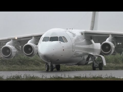 ✈ SHE FLIES! | Jota BAe 146-300QT G-JOTD | Long Static Take-off | London Southend Airport