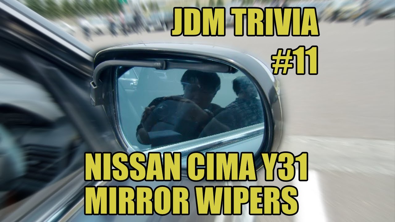 Nissan Cima Y31 Mirror Wipers [JDM Trivia #11] thumnail