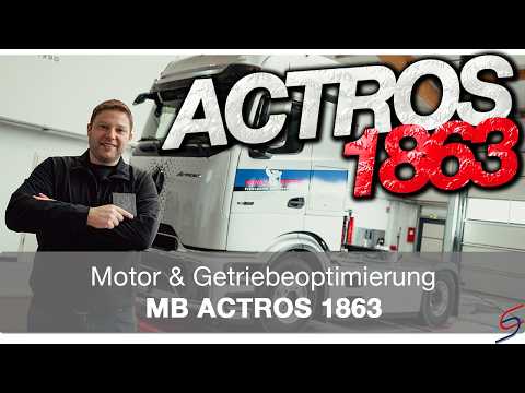 Mercedes Actros 1863: Motoroptimierung