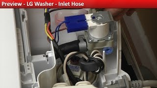 LG Washer Leaks Water When Filling - Inlet Hose Repair