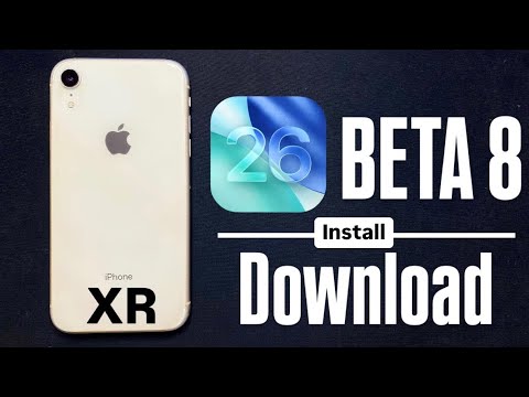 How to install iOS 26 BETA 8 Update on iPhone XR - How to Update iPhone XR iOS 26 Beta 8