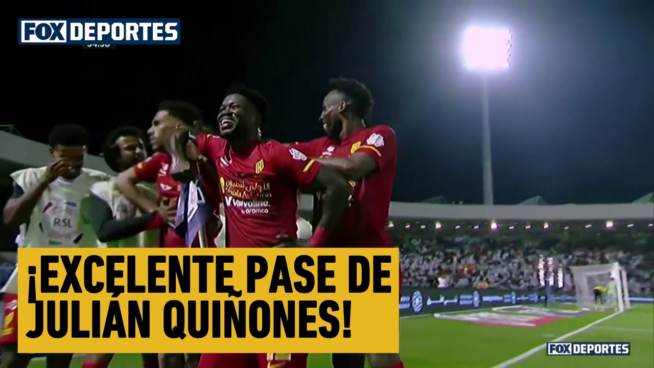 😎🤝 GOL con excelente ASISTENCIA de Julián Quiñones | Al-Qadsiah 2-1 Al-Nassr | SPL 2026