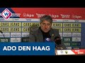 ADO-trainer Ruud Brood teleurgesteld na doelpuntloos gelijkspel tegen RKC - OMROEP WEST