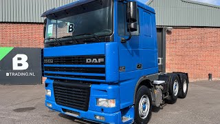 DAF XF 95.430 - EURO2 - Manual injector - AC - Retarder - 40.850 truck tractor for sale - Image 4 | Autoline NG DAF XF 95.430 - EURO2 - Manual injector - AC - Retarder - 40.850 truck tractor | Image 4 - Autoline
