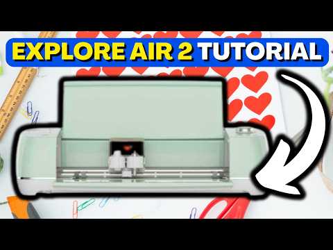 Cricut Explore Air 2 for Beginners (Step by Step Tutorial)