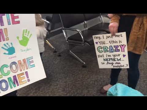 WELCOME HOME SISTER VANBUREN// Best Day Ever!