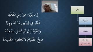 صورة 53- 54 شرح منظومة فقه النوازل - الصيام   مسألة الإبر