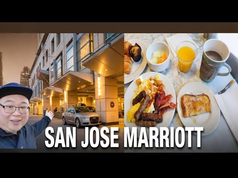 San Jose Marriott Hotel Review & M Club Lounge