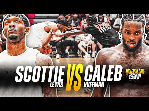 Caleb Huffman VS Scottie Lewis Just SHOOK EVERYONE… | 1v1 For $2500