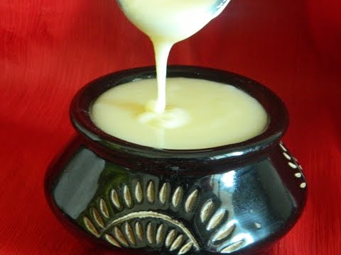 Condensed Milk - कन्डेन्स्ड मिल्क बनाने का सही तरीका - Sweetened Condensed Milk - Food Connection Video