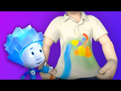 Messy Tom Thomas | The Fixies | Cartoon for kids - Kingdom Kids Zone, Little Learners - The Fixies