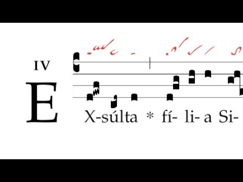 Communio: Exsulta filia