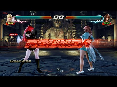 619_3 Devil Lili ryona VS Katarina ryona - Tekken 7 ( Anakin x24 ) sin Grafica