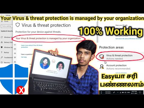 virus & threat protection is managed by your organization | Windows 10 | windows defender problem