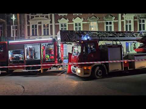 Gniezno24.com - Pożar w kamienicy. 2 osoby nie żyją