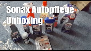 Sonax Autopflege Unboxing - Innenraumreinigung Sonax - Making of a REAL Putzteufel