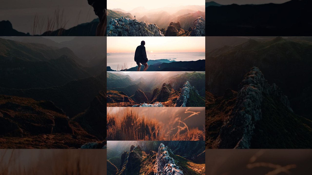 5 Cinematic Shot Ideas from a Mountain Sunrise in Madeira 🌄