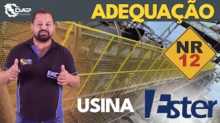 Adequação NR 12 Esteiras Usina Ester