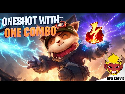 WILD RIFT | ELECTROCUTE TEEMO ONESHOTS WITH ONE COMBO! | Challenger Teemo Gameplay | Guide & Build