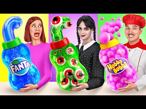 Wednesday vs Babcia — Kulinarne Wyzwanie | Kuchenne Gadżety i Hacki dla Rodziców Multi DO Challenge