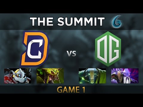 OG vs Digital Chaos Game 1 - The Summit 6 UB Quarterfinal - ODPixel, Merlini, PPD, Sheever