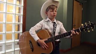 Mason Ramsey performing &quot;Jambalaya on the Bayou&quot; by Hank Williams