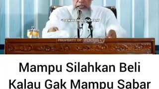 Download lagu Mampu Silahkan Beli, Jika Tidak silahkan bersabar || Ustadz Yazid Jawas Hafidzahulloh mp3