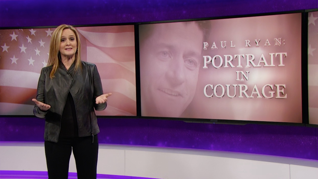 Paul Ryan: Portrait in Courage | Full Frontal with Samantha Bee | TBS - YouTube