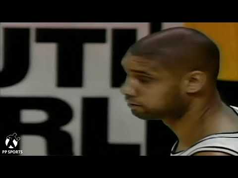 Tim Duncan Full Highlights at Pacers (2004.01.11) - 30pts, 15reb, GAME WINNER!!