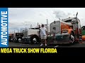 Mega Truck Show In Wildwood Florida Many Different American Powerful Rigs Great Event Jarek In USA