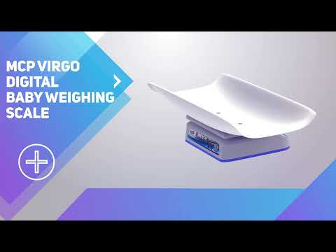 MCP Virgo Digital Baby Weighing Scale With Tray For Newborn Baby And Kitchen