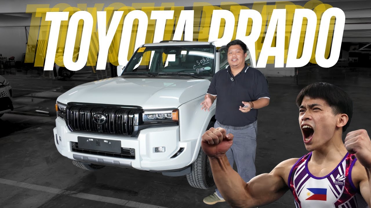 2025 Toyota Land Cruiser Prado LC250 FULL REVIEW — Carlos Yulo's Gift Car