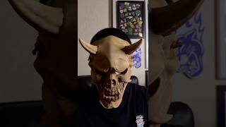 Oni Mask 3D print #bambulab #cosplay #3dprinting #oni #japan