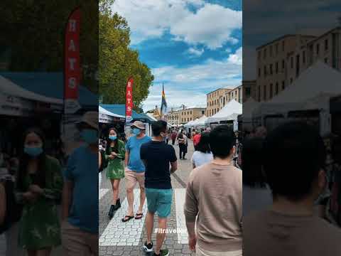 Salamanca Market - A Weekend Market in Hobart, Tasmania, Australia