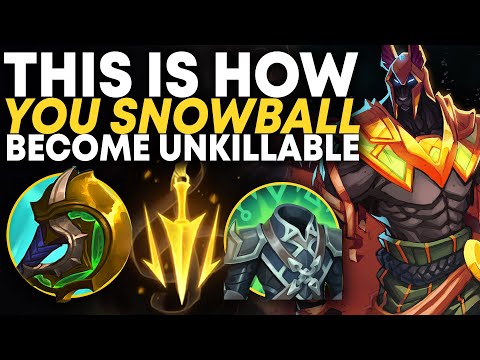 How to snowball your lead as Nasus toplane and become a raidboss! | Carnarius | League of Legends