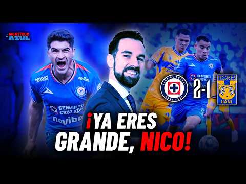 Cruz Azul defeats Tigres 2-1 at the Cuauhtémoc with a goal from Ibáñez against his former team