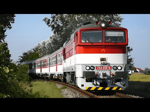 Vlaky na trati ŽSR 131 Bratislava-Komárno | Vonatok a Pozsony-Komárno vasútvonalon