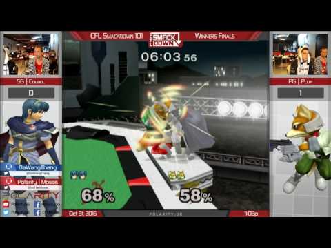CFL Smackdown 101 Melee - SS Colbol (Fox, Marth) vs PG Plup (Sheik, Fox) - Winners Finals