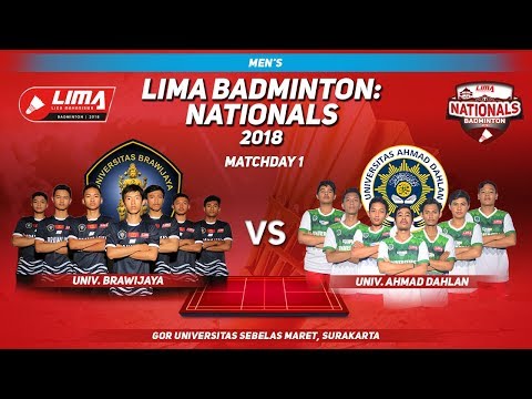 UB vs UAD LIMA Badminton 2018 Nationals Group B Match