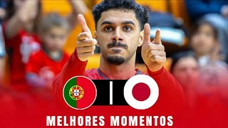 Portugal vs Japão  - Amistoso Internacional de Futsal  - Melhores momentos 