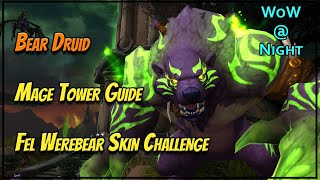 Bear Druid Mage Tower Guide - Patch 10.1.5 Update [WoW Dragonflight]