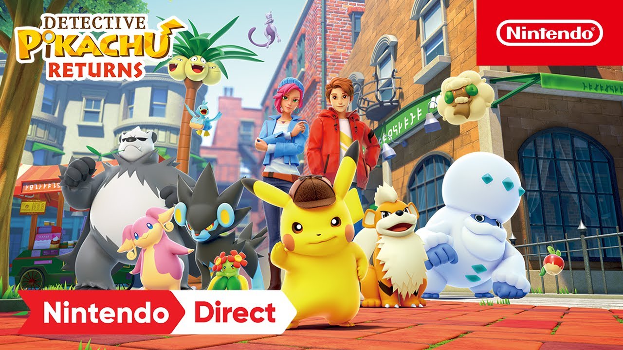 Detective Pikachu Returns til Nintendo Switch