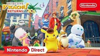Detective Pikachu Returns - Nintendo Direct 621202
