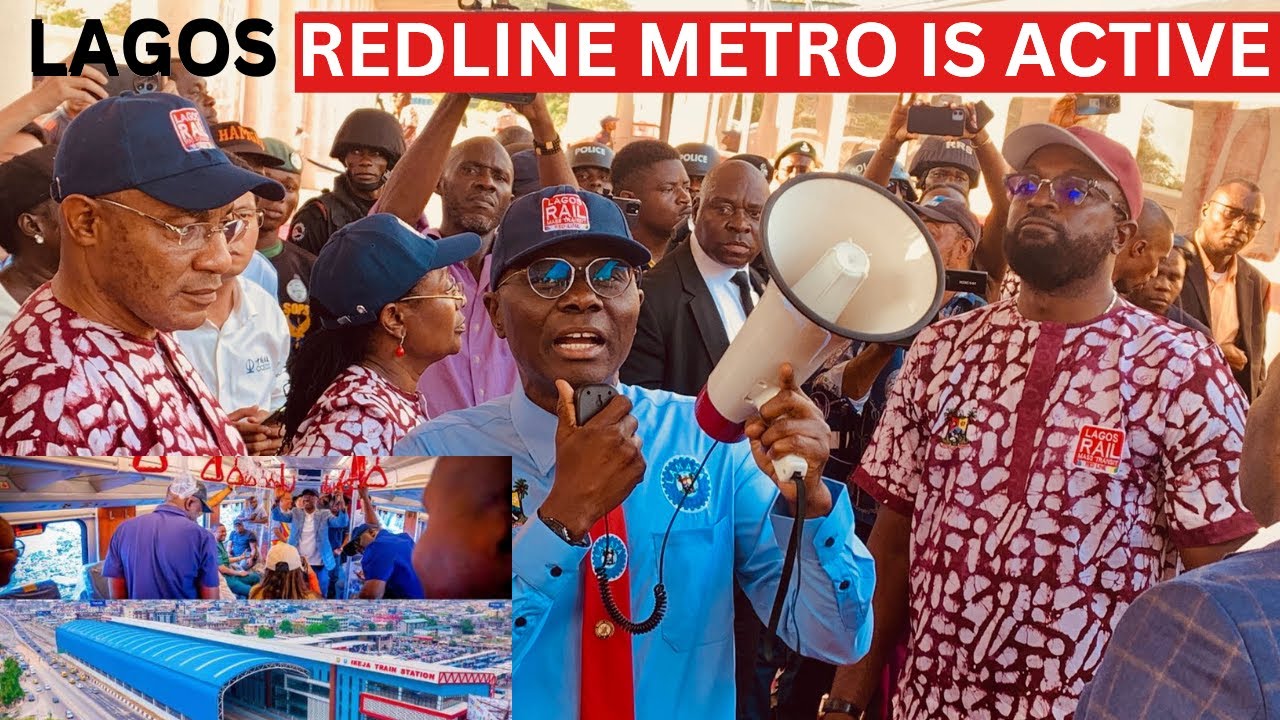 LAGOS RED LINE METRO RAIL: FULL PASSENGER OPERATION BEGINS!