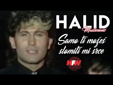 Halid Muslimović - Samo ti možeš slomiti mi srce ( Video 1987 )