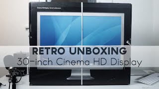 Video thumbnail for Retro Unboxing - Apple 30-inch HD Cinema Display by zollotech
