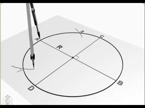 Engineering Drawing-how to do Divide Circle in Equal Parts