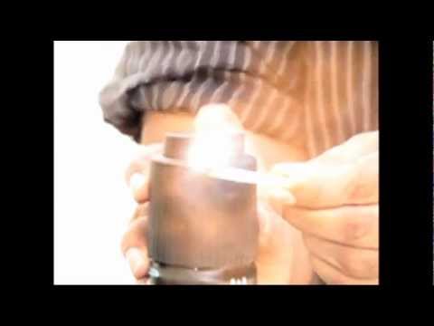 Canon SX 40 HS 240FPS Slow motion AXE DEODORANT FLAME SPRAY