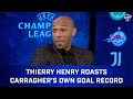 Thierry Henry Roasts Jamie Carragher's Hilarious Own Goal Record | CBS Sports Golazo